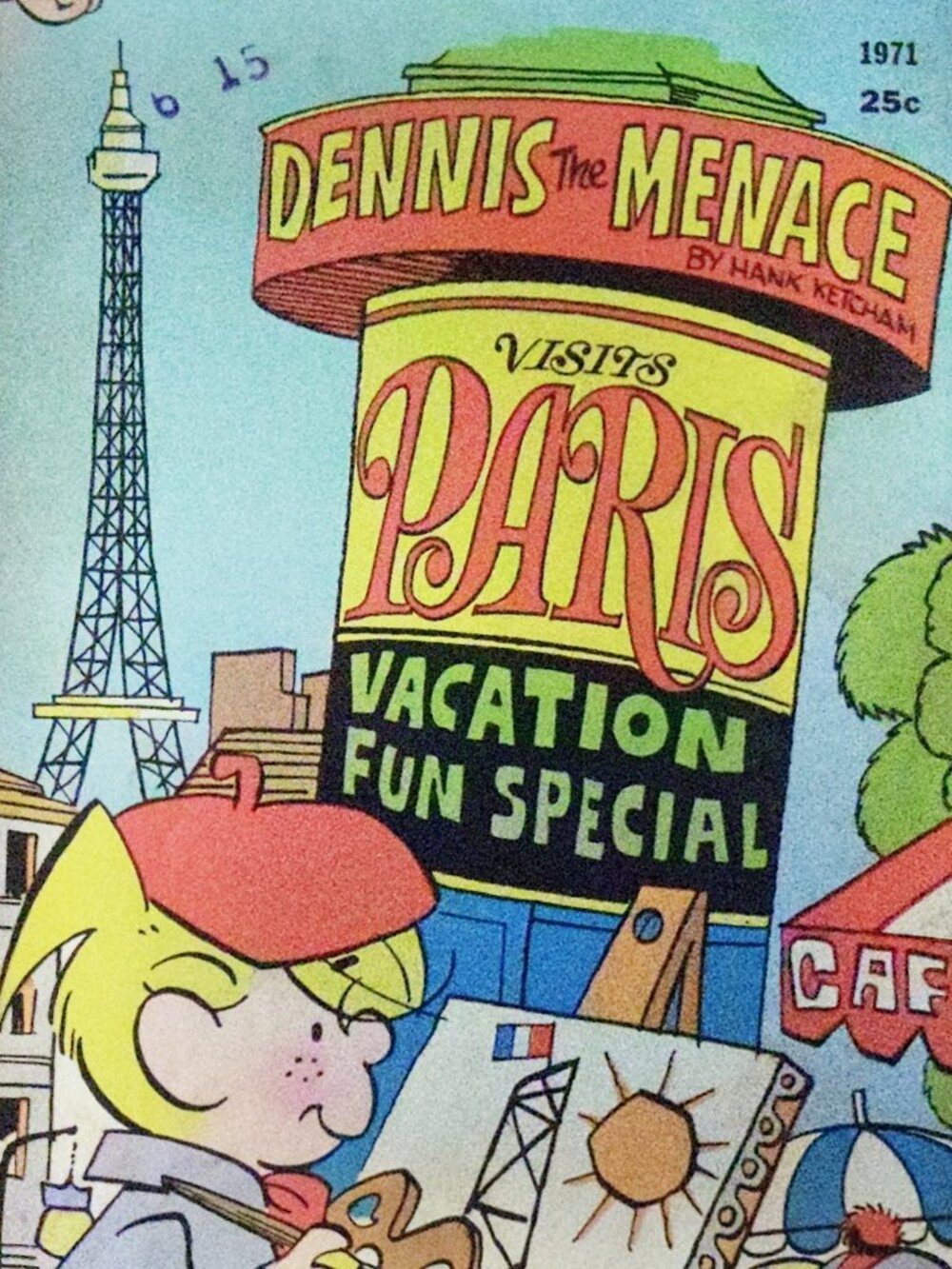 Vintage Bonus Series Copy of Dennis the Menace #93 Published in 1971